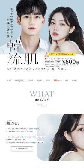 IPL Hikari Chiryo LP design (Hospital, Chiropractic, Massage / White-based / Simple) PC version