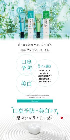 Hamigakidou LP design (oral care / White-based / Simple) PC version