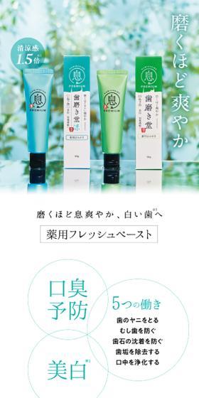 歯磨き堂のLPデザイン（オーラルケア／ホワイト系／シンプル系）スマホ版