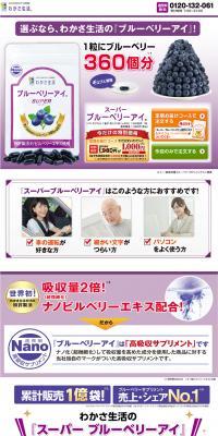 Blueberry Eye LP design (Health and Beauty Foods and Supplements / Purples / Trust and Safety) PC version