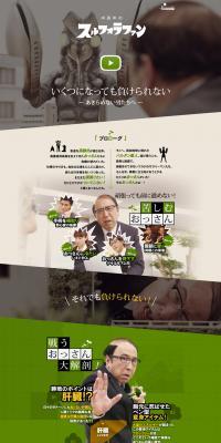 Sulforaphane LP design (Health and Beauty Foods and Supplements / Green tones / Cool style) PC version