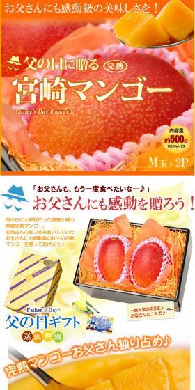 Miyazaki Mango for Father's Day LP design (Internet service / Orange tones / Lively type) PC version