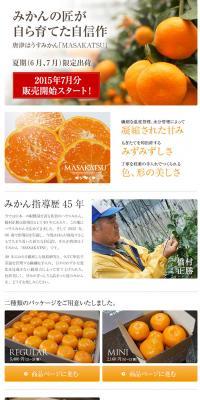 MASAKATSU LP design (food / White-based / Simple) PC version