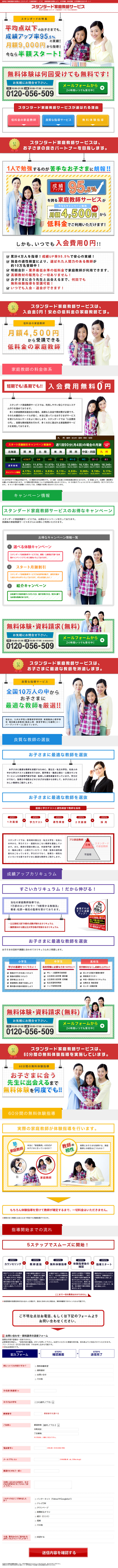 Standard Tutoring Service LP design (Kids, Baby, Toys / Multi-color type / Trust and Safety) PC version