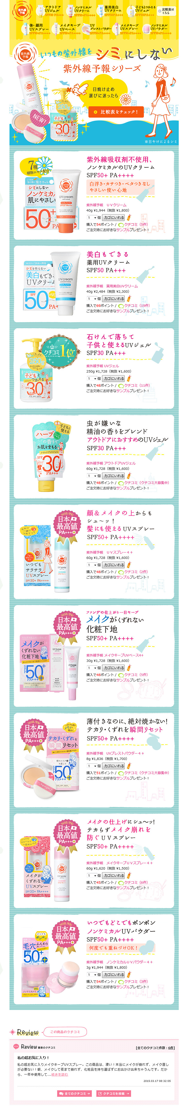 UV Forecast Series LP design (Beauty, Skincare, Fragrance / Green tones / Cute style) PC version