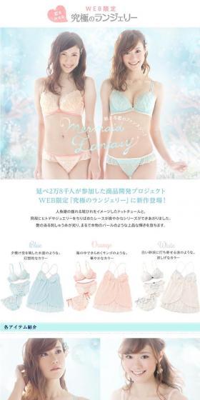 Ultimate Lingerie Gift Set LP design (Underwear and Nightwear / White-based / Cute style) PC version