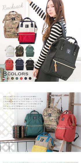 Square backpack LP design (fashion / White-based / Simple) PC version