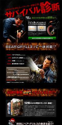 Survival Diagnosis LP design (Services, Insurance, and Finance / Black-colored / Strong) PC version