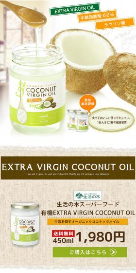 Seikatsu no Ki Coconut Oil LP design (Beauty, Skincare, Fragrance / Green tones / Trust and Safety) PC version