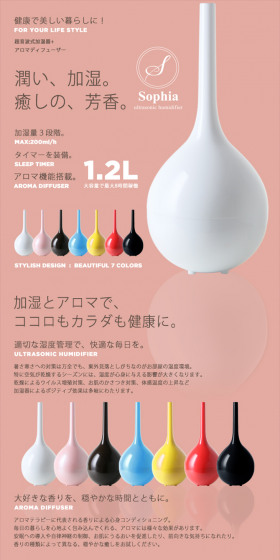 Aroma Humidifier LP design (Consumer electronics / Pink shades / Arts) PC version