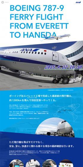 Boeing 787-9 International Configuration Ferry Flight LP design (Services, Insurance, and Finance / Shades of blue / Simple) PC version