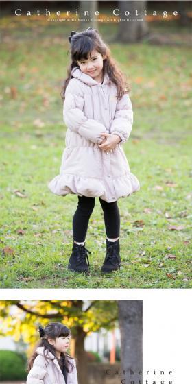 Peach-skin padded coat LP design (fashion / White-based / Cute style) PC version