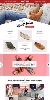 MINNETONKA LP design (fashion / White-based / Simple) PC version