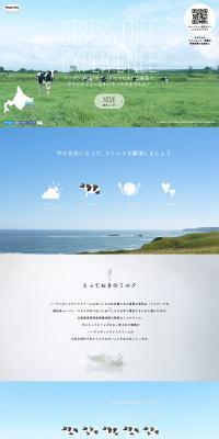 STRESS FREE EXPERIENCE LP design (Services, Insurance, and Finance / Shades of blue / Cute style) PC version