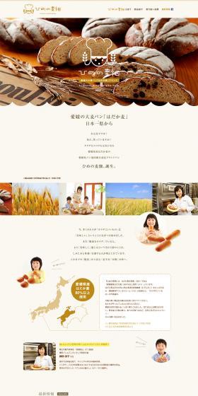 Ehime Barley Bread LP design (food / Beige tones / Trust and Safety) PC version