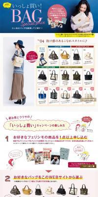 Add-on Bag Special Price LP design (fashion / White-based / Simple) PC version