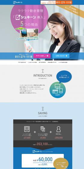 Easy Time and Attendance Management: Schikiin Implementation LP design (Services, Insurance, and Finance / Shades of grey / Simple) PC version