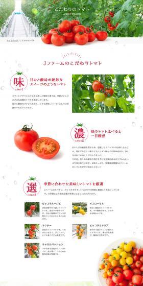 Artisan Tomato LP design (food / White-based / Simple) PC version