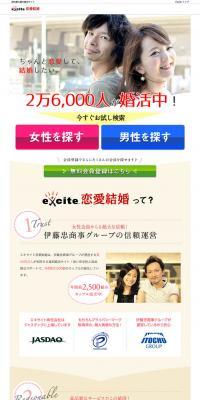 Excite Love Marriage LP design (Services, Insurance, and Finance / Brown tones / Cute style) PC version