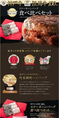 Hamburg Steak Tasting Set LP design (food / Brown tones / Strong) PC version