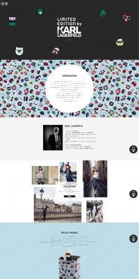 Limited Edition KARL LAGERFELD LP design (fashion / Black-colored / Arts) PC version