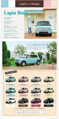 Rabbit with Happy LP design (Cars, Motorcycles, Bicycles / Multi-color type / Cute style) PC version