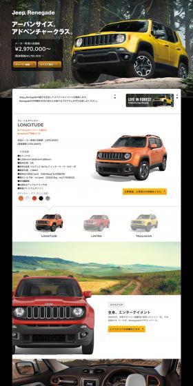 Jeep Renegade LP design (Cars, Motorcycles, Bicycles / Black-colored / Cool style) PC version