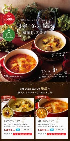 Sumptuous Winter Doria LP design (Services, Insurance, and Finance / Brown tones / Refined style) PC version
