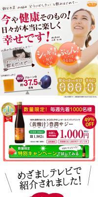 Yellow Sour Juice Rich Sea Buckthorn LP design (Health and Beauty Foods and Supplements / Orange tones / Lively type) PC version