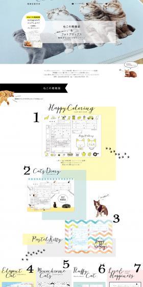 Cat Marriage Certificate LP design (Services, Insurance, and Finance / White-based / Cute style) PC version
