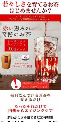 Organic Rooibos Tea LP design (Beverages and Alcohol / Red tones / Organic) PC version