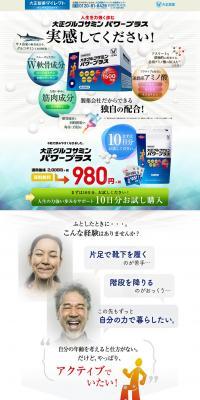 Taisho Glucosamine Power Plus LP design (Health and Beauty Foods and Supplements / Shades of grey / Trust and Safety) PC version