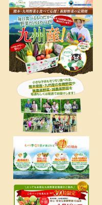 Kyushu Vegetable Kingdom LP design (fruit-vegetable / Multi-color type / Lively type) PC version