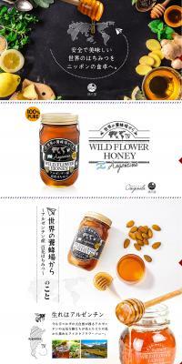 Argentine Wildflower Honey LP design (food / Black-colored / Organic) PC version