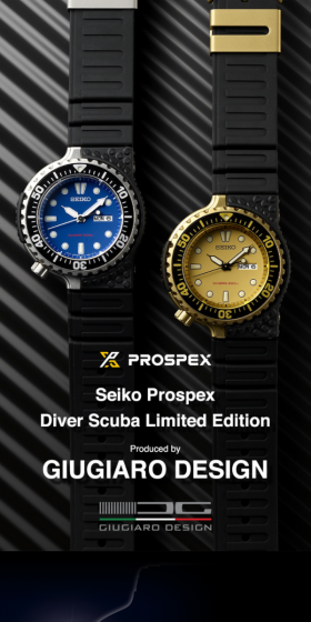 Seiko Prospex Diver Scuba Limited EditionのLPデザイン(ファッション/ブラック系/かっこいい系)スマホ版