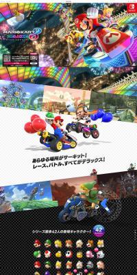 Mario Kart 8 Deluxe LP design (Books, Music, Games / Multi-color type / Lively type) PC version