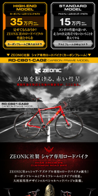 Char's Custom Road Bike by Zeonic LP design (Cars, Motorcycles, Bicycles / Gold tones / Cool style) PC version