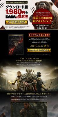 The Elder Scrolls Online: Limited to the First 10,000 Promotion LP design (Books, Music, Games / Black-colored / Cool style) PC version