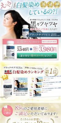 Black Supplement EX LP design (Health foods, health drinks, and supplements / Shades of blue / Trust and Safety) PC version