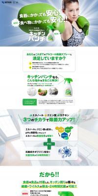 Kitchen Punch LP design (detergent / Green tones / Simple) PC version