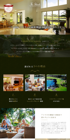 Island at Mauna Lani LP design (Businesses, companies, stores / Black-colored / Simple) PC version