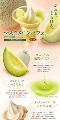 Mask Melon Parfait LP design (Sweets and Snacks / Green tones / Arts) PC version