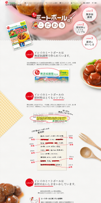 Our Meatball Philosophy LP design (food / Red tones / Lively type) PC version