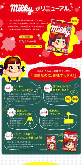 Milky LP design (Sweets and Snacks / Green tones / Cute style) PC version