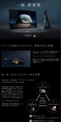4K OLED TV "A1 Series" Special Content LP design (TV, Audio, Musical Instruments / Black-colored / Refined style) PC version