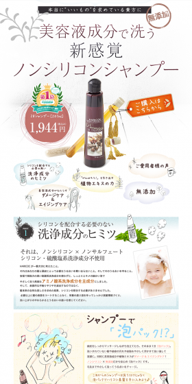 28 Shampoo LP design (Beauty, Skincare, Fragrance / Brown tones / Clean-cut) PC version