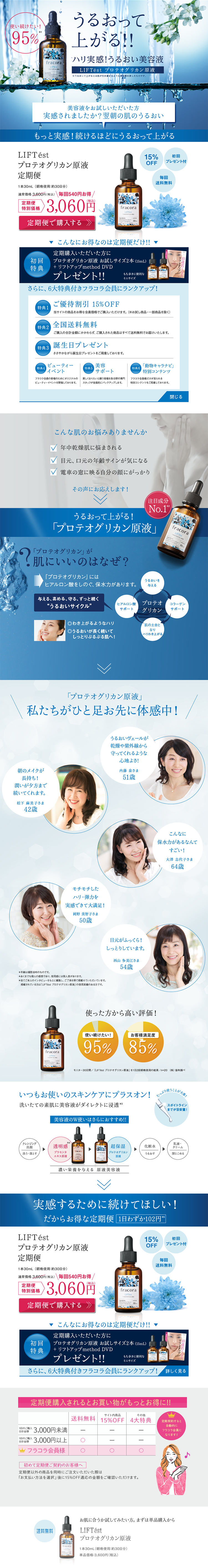 Proteoglycan Concentrate LP design (Beauty, Skincare, Fragrance / Shades of blue / Trust and Safety) PC version