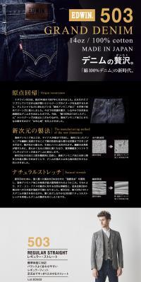 EDWIN503 LP design (fashion / Black-colored / Cool style) PC version