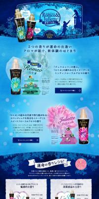Aromarich Romeo LP design (goods / Shades of blue / Cute style) PC version