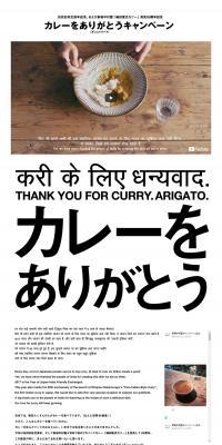 Thank You for the Curry Campaign LP design (Services, Insurance, and Finance / White-based / Simple) PC version